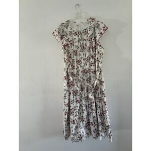 LC Lauren Conrad 4X Romantic Ruffle Floral Dress – “She Wrote Songs” Vibes
